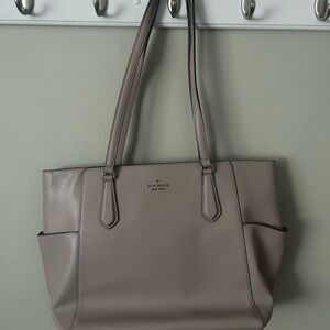 Kate Spade Taupe Leather Tote